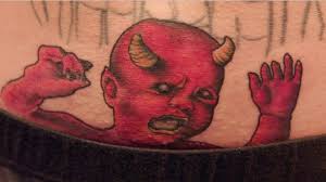 Devil and angel tattoos combined together present the balance between good and evil in a person, the portray of devil is used for bad deeds and angel for good deeds. How Far Is Tattoo Far Speak Of The Devil Facebook