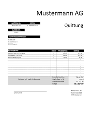 Bürokratische prozesse, die das festhalten an verschiedenen arten von quittungen, rechnungen und dokumenten umgeben, können mühsam oder sogar unnötig erscheinen. Quittung Vorlage Schweiz Gratis Download Im Word Excel Format