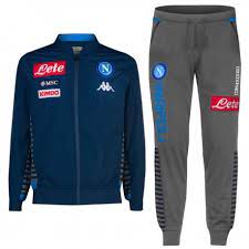 Original bundeswehr trainingsanzug bw anzug jacke + hose jogginghose sportanzug. Ssc Napoli Trainingsanzug 2019 20 Blau Grau Kappa