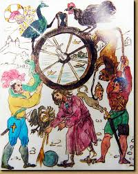 Image result for watercolors from Nostradamus lost book
