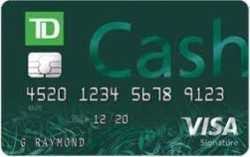Often this fee is lower than an overdraft coverage fee. Td Cash Visa Td Bank N A Redflagdeals Com Forums