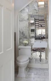 8 Cost Effective Ways To Get A High End Look Bathroom Mirrors Diy Bathroom Mirror Makeover Powder Room Small