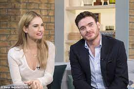 When did jenna madden and richard madden break up? Lily James Talks Cinderella Kiss With Co Star Richard Madden On Jonathan Ross Daily Mail Online