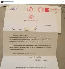 From Vintage Autographs Instagram A Letter From Katie Fuller Personal Secretary To Princess Michael Of Kent Discussing Her Book Trilogy