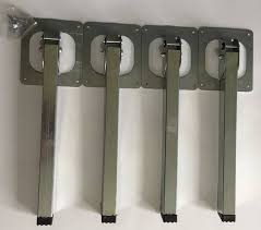 Metal Katlanabilir Sofra Masa Ayagi 40 Cm 4 Adet Vidalari Lazimbana Da