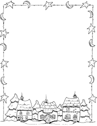 Christmas Page Border Christmas Coloring Pages Page Borders Christmas Colors