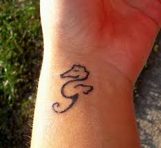 Seahorse Tattoo Tattoo Models Designs Quotes And Ideas Super tiny outline seahorse on the left hip. tattoo models designs quotes and ideas