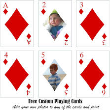 Maybe you would like to learn more about one of these? Free Printable Custom Playing Cards Add Your Photo And Or Text