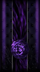 Black And Purple Flowers Wallpaper Pin By Nancy Waller On Luxury Purple Wallpaper Iphone Black And Purple Wallpaper Purple Wallpaper