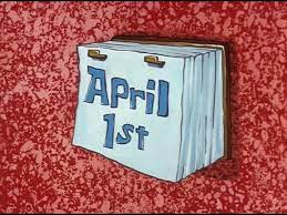 Bubble transition to spongebob behind the register; April Fool S Day Encyclopedia Spongebobia Fandom
