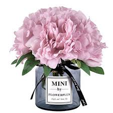 Alibaba.com offers 2,656 peonies flower arrangements products. Martine Mall Artificial Peony Flowers With Vase Faux Peony Flowers Fake Flowers Arrangements For Home Decor Pricepulse