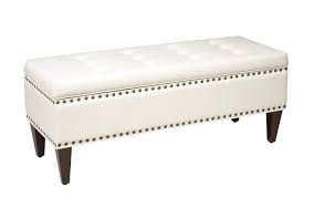 Avenue Six Estrella Storage Bench Storage Bench Upholstered Bedroom Bedroom Storage
