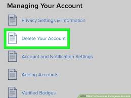 Tap help in the menu, and then select help center. Your Bestsolution Want To Delete Instagram Account Permanently