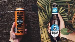 Bira Strong Birabeer Bira Birastrong Indianbeer Bira Strong Beer Bottle Beer Bottle