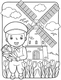 The netherlands, also known as holland. Dutch Boy Coloring Page Free Printable Coloring Pages For Kids