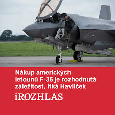 Nákup amerických letounů F-35 je rozhodnutá záležitost. Je ale třeba udělat  vše pro maximální zapojení českého průmyslu, uvedl poslanec a místopředseda  ANO Karel Havlíček. https://irozhl.as/ytG