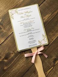 This Listing Is For Custom Wedding Ceremony Programs Printing On White Or Cream Card Stock 2 00 Wit Wedding Fans Wedding Program Fans Wedding Ceremony Programs