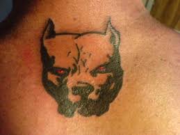 Angry Pitbull Tattoo Designs Red Eyes Pitbull Tattoos On Pitbull Tattoo Tattoos Tattoo Designs