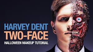 harvey dent two face makeup