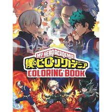 Printable coloring and activity pages are one way to keep the kids happy (or at least occupie. Buy My Hero Academia Coloring Book Great Gift Anime Manga Colouring Pages For Adults Kids Teens Boys Girls To Relax And Stress Relief And Having Fun With Fantastic Characters Paperback