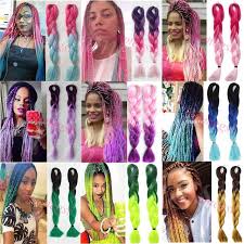 Shop from the world's largest selection and best deals for braid hair extensions. One Piece Purple Blue Kanekalon Braiding Hair Colors Gray Synthetic Jumbo Braiding Hair Box Braids Hair Braided Hairstyles Hair Styles Expression Braiding Hair