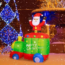These traditional christmas train will make a perfect addition to your christmas display! Outdoor Christmas Train Wayfair