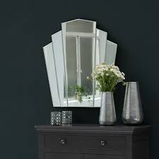 Miroir art déco en fer forgé, france, 1930s. Miroir Sans Contour Style Art Deco Gatsby Passage Vernet Decoclico