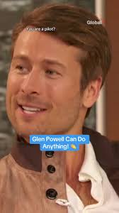 Glen Powell Making Food