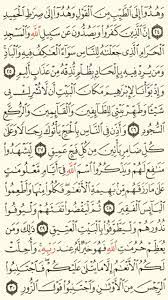 سورة الحج الجزء السابع عشر الصفحة 335 quran verses verses quran