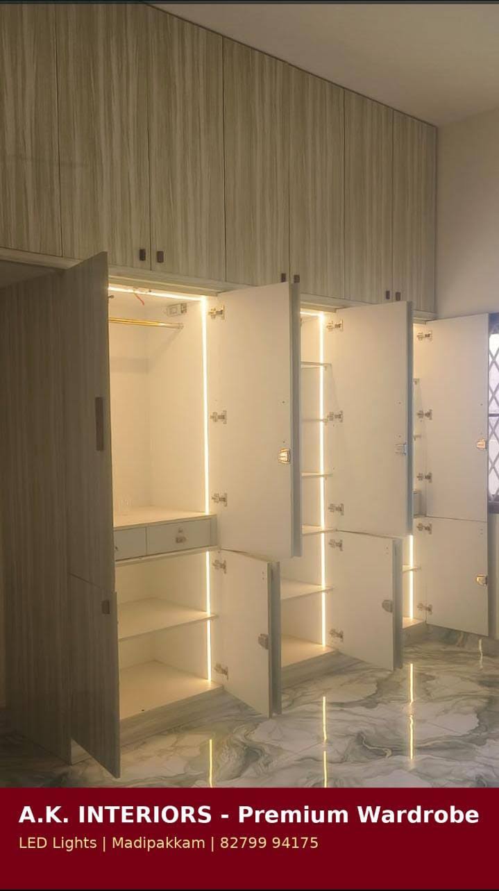 Premium Wardrobe with LED lights