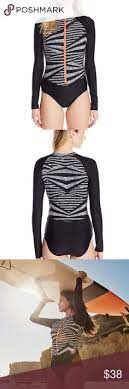 Speedo Long Sleeve Swimsuit One Piece Zebra Pink Long Sleeve Swimsuit One Piece Swimsuits