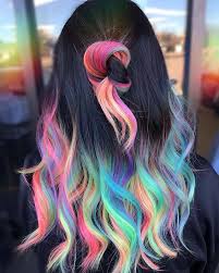 35+ unique half and half hair color ideas for cute women. 50 Stunning Rainbow Hair Color Styles Trending In 2021