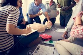 Each course contains first aid quizzes and videos to build upon your first aid knowledge. Cpr First Aid Training Concept Stock Photo Picture And Royalty Free Image Image 68753440