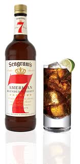 Seagram S 7 Cola Drink Whiskey Cocktail Recipes Recipe Whiskey Drinks Cocktail Recipes Whiskey Seagrams 7