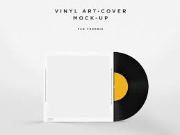 Download Free Vinyl Disc Cover Art Mockup Free Mockup