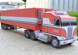 5 steer tires 50% tread bridgestone 11r22. Kenworth K100 Truck Free Vehicle Paper Model Download Paper Models Car Wheels Trucks