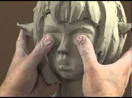 Sculpting Geometric Beautiful Technique Traditional Features And Fantasy Features As Well Sculpting Clay Sculpture Techniques Sculpting