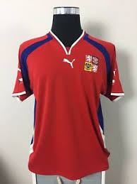 Sleeve badges and kit printing also available. Czech Republic Home Football Shirt Jersey 2000 2002 L Ebay