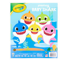 The underwater world is always fascinating for kids, and here they get to explore the depths of the ocean with their cute shark friends. Baby Shark Coloring Book 40 Coloring Pages Crayola Com Crayola