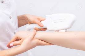 We are located in midtown manhattan. Laser Hair Removal The Girl Removes Hair With A Laser On Her Stock Photo Picture And Royalty Free Image Image 136734634