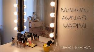 makyaj aynasi yapimi bes dakika youtube