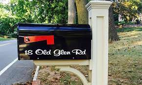 Spruce up mailboxes, house numbers, and make unique birthday and anniversary crafts with custom number stencils. Mailbox Lettering Custom Vinyl Lettering Doityourselflettering Com