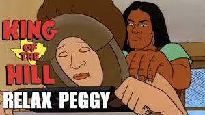 John Redcorn "takes care" of Peggy