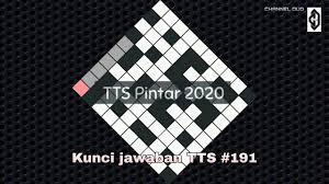 Versi ini untuk bahasa indonesia. Kunci Jawaban Tts 191 Level 191 Tts Pintar 2020 Youtube