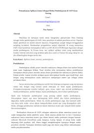Menurut eact yang dikutip oleh rohani (1997 : Pdf Pemanfaatan Aplikasi Zoom Sebagai Media Pembelajaran Di Iain Kota Sorong