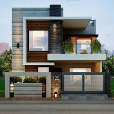 Elevation of the house identifies the lifestyle of the people living… 38 Design House Architecture Tips Homeknicknack House Front Design Bungalow House Design Architecture House