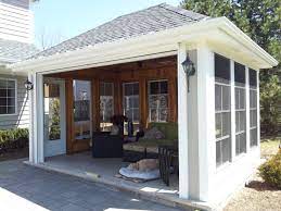 The warm glow, and the fresh scent of cedar, plus the detailed doors and a gorgeous 1×6 cedar board ceiling, make the inside of this screen house as inviting as its outside. Stand Alone Screen Porch 3 Seasons Room W Remote Roll Up Door Screen House Building A Porch Gazebo Plans