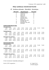 19 busz menetrend