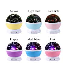 Led Night Light Rotating Projector Starry Sky Star Light Moon Lamp Master Projection Lamp Baby Kids Sleep Lights Birthday Gift Led Night Lights Aliexpress