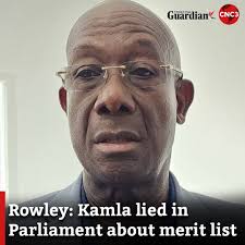 Former Prime Minister Dr Keith Rowley has accused Prime Minister Kamla  Persad-Bissessar of once again spreading “lies” in an attempt to rewrite  the events surrounding the 2021 Police Service Commission (PolSC) merit